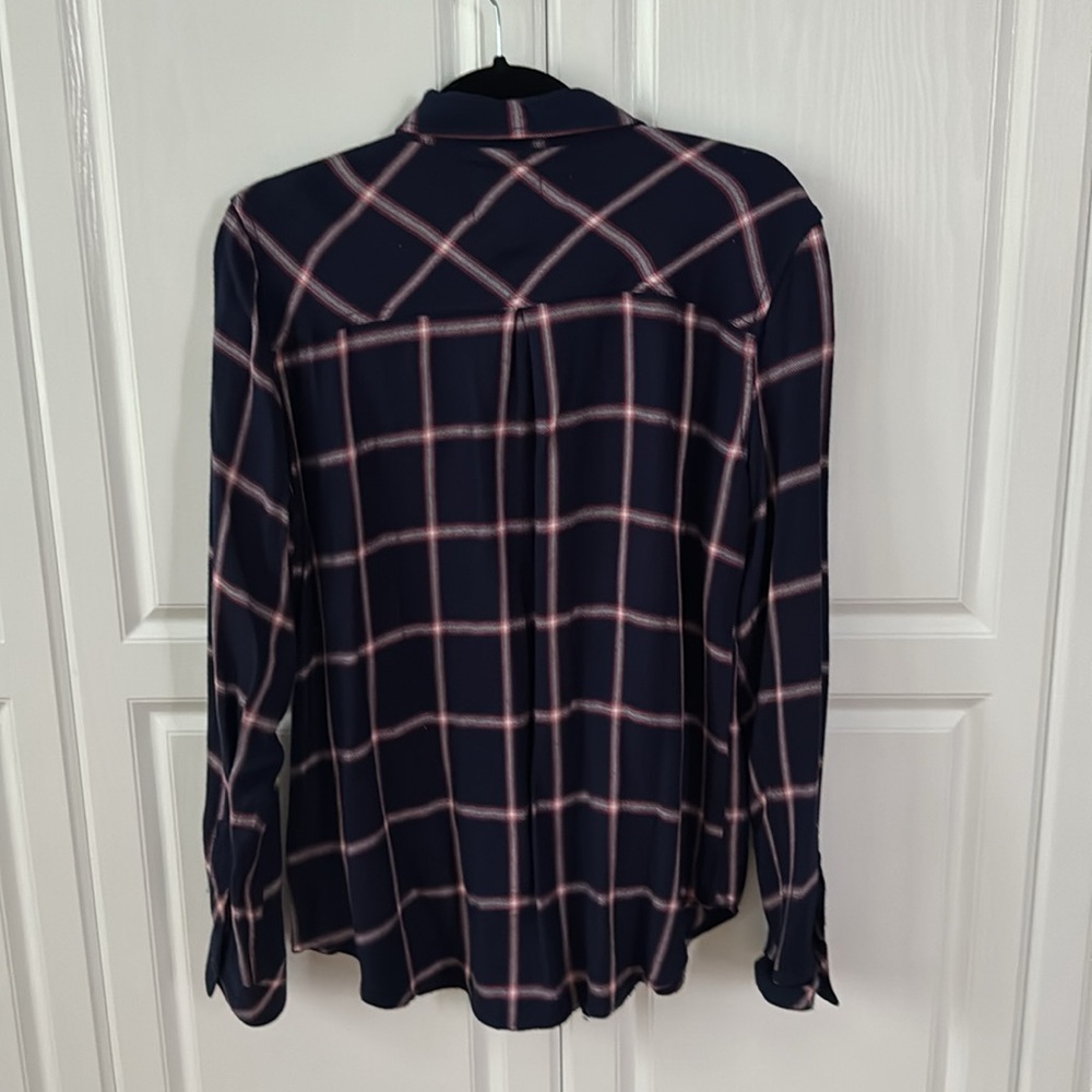 Rails Window Pane, Long Sleeve, Button-Down, Size… - image 3